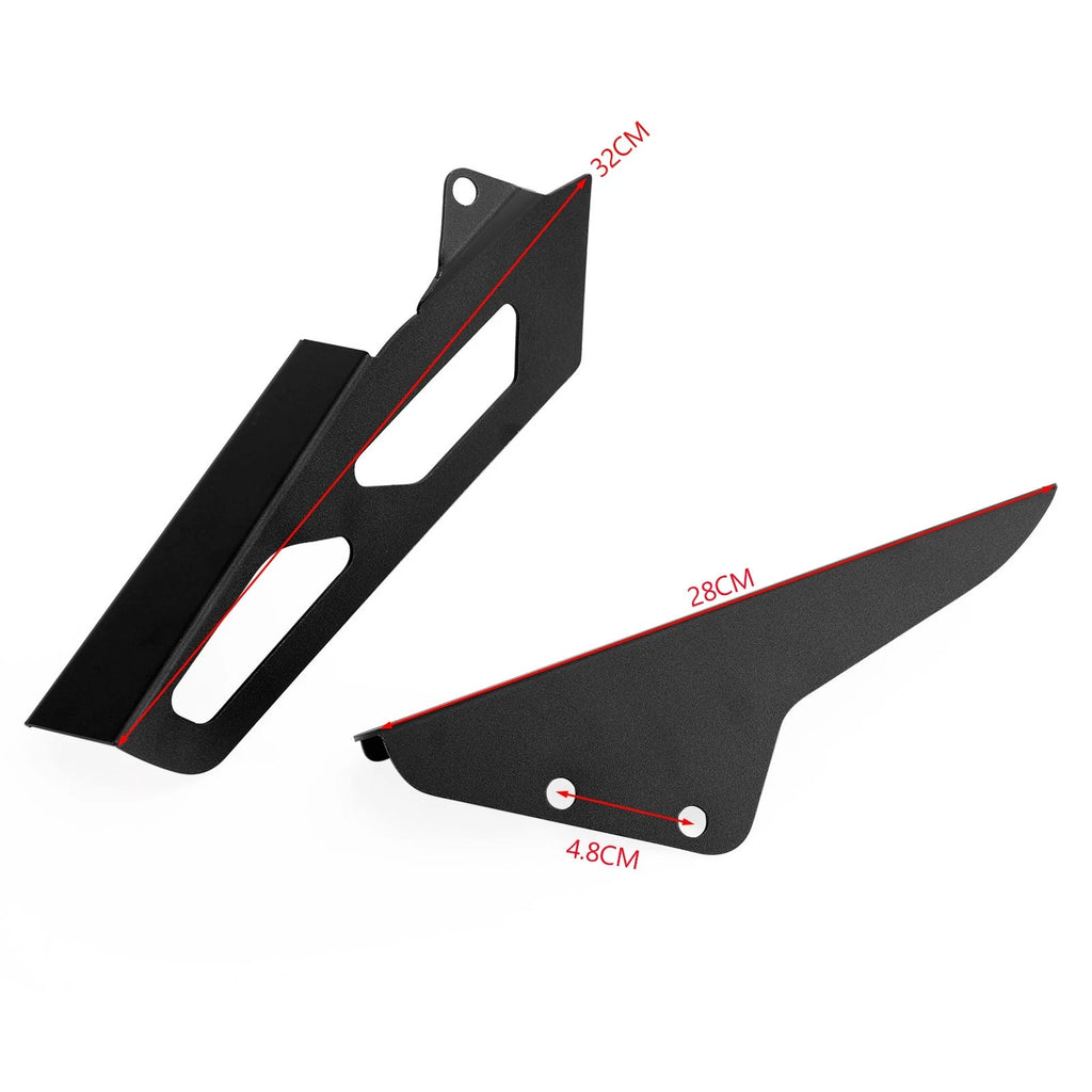 Rear Sprocket Chain Guard Cover for Suzuki GSX-R 1000 (2005–2006) Black