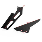 Rear Sprocket Chain Guard Cover for Suzuki GSX-R 1000 (2005–2006) Black