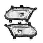 Pair Fog Lamps for Chevrolet Equinox (2016â2017) Halogen