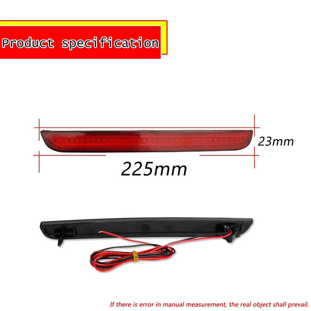 LED Rear Bumper Reflector Lamps for Dodge Challenger (2015–2023)