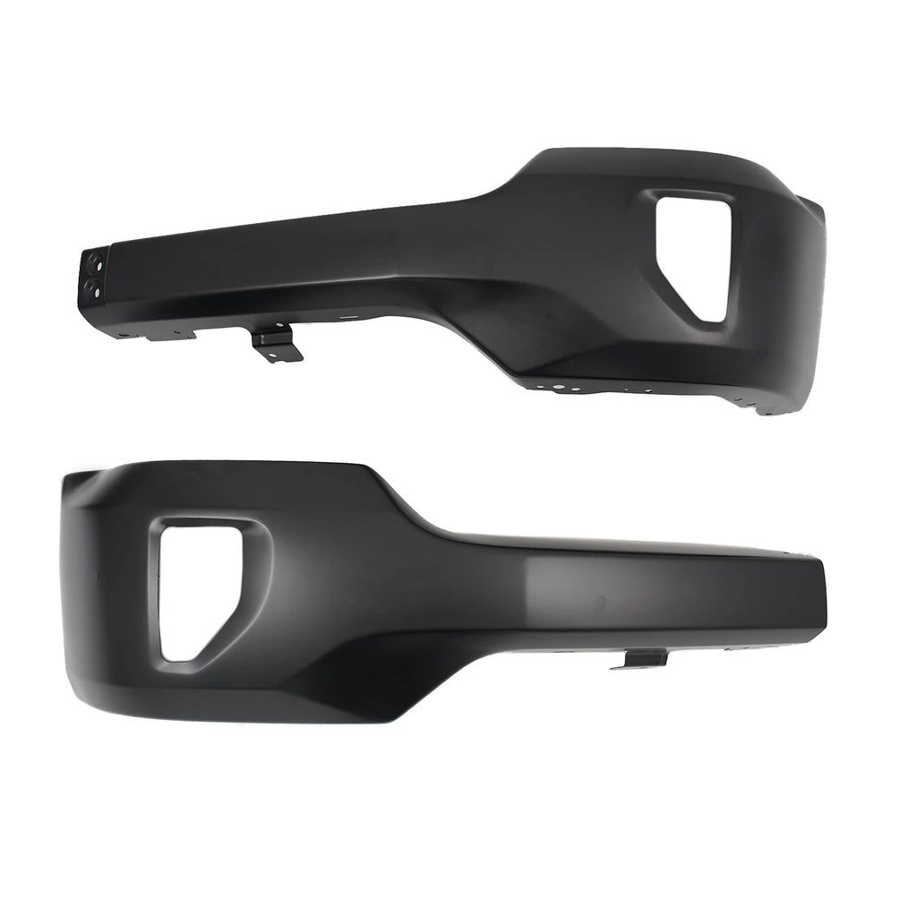 Front Bumper for Chevy Silverado 1500 (2016–2018) Black with Fog Holes