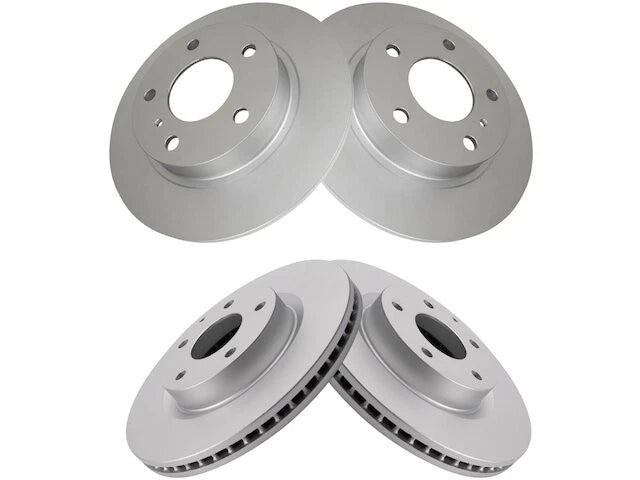 Set of 2 Front and Rear Brake Rotors for Mazda 3 (2014–2018) SC825BQ