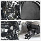 Smoked Housing Bumper Headlight Clear Corner Lamps for Sierra/Yukon (1999–2007)