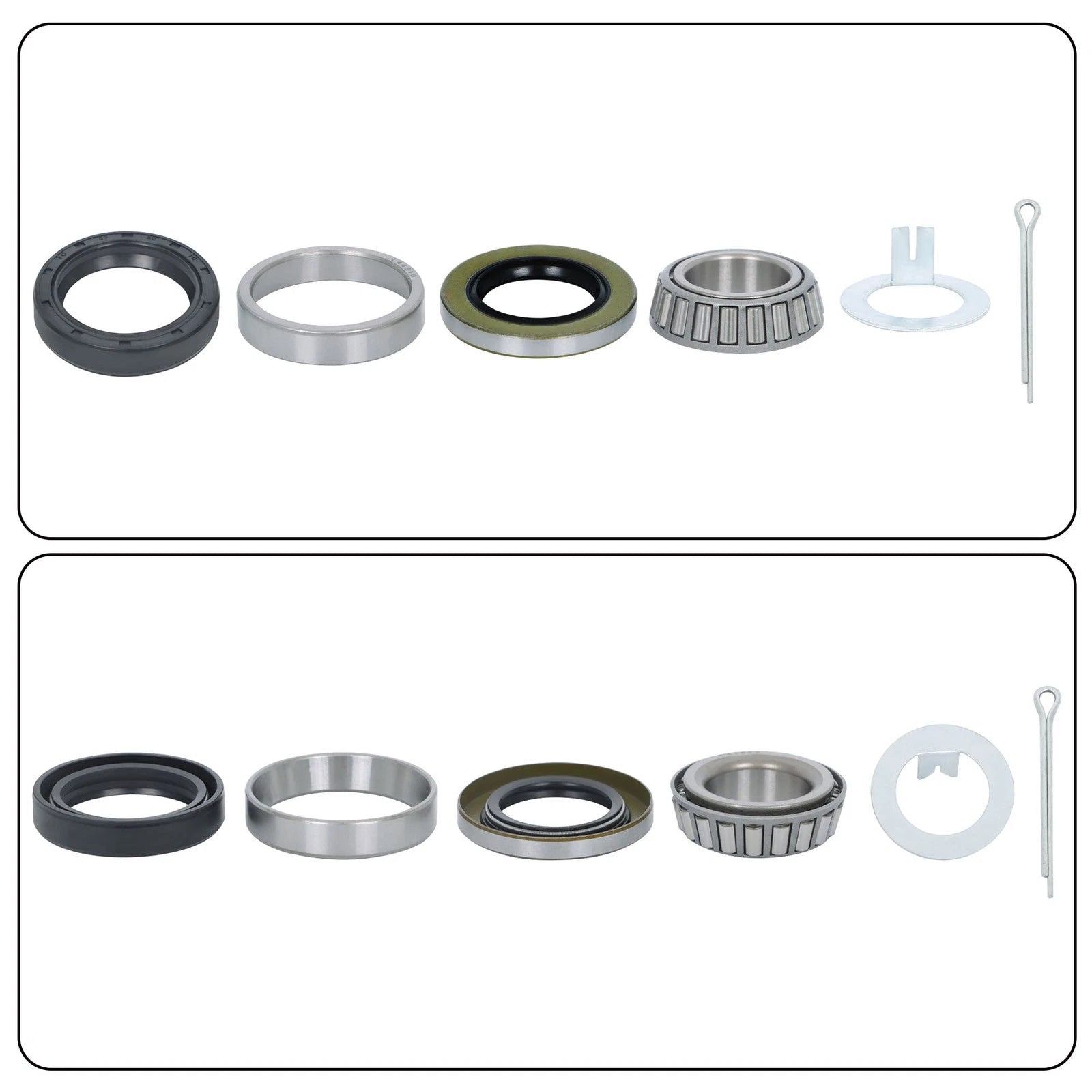 Set of 4 Trailer Bearing Kits for L44649/L44610 (2000)