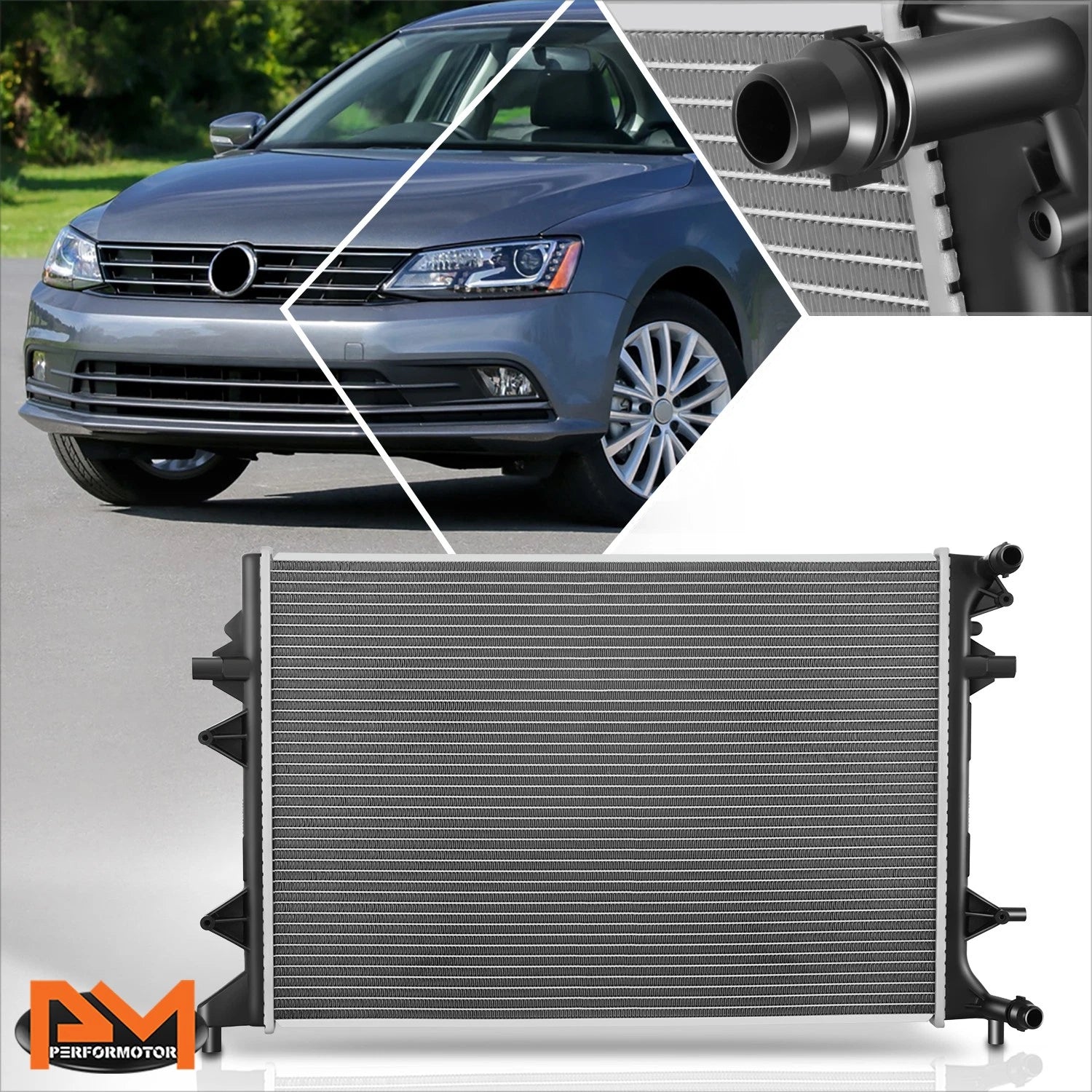 Aluminum Core Radiator for Chevy GMC C/K Pickup 1995–2000