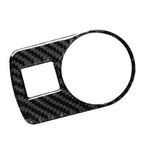 Carbon Black Headlight Switch Panel Cover Trim for Audi TT TTS TTRS (2008–2014)