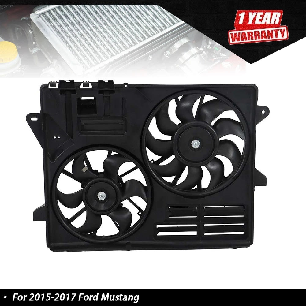 Radiator Cooling Fan Assembly for Ford Mustang (2015â2017)