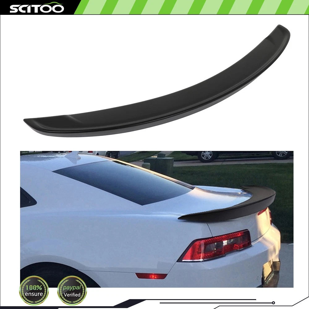 Matte Black Spoiler Wing for Chevy Camaro Coupe (2014–2015)