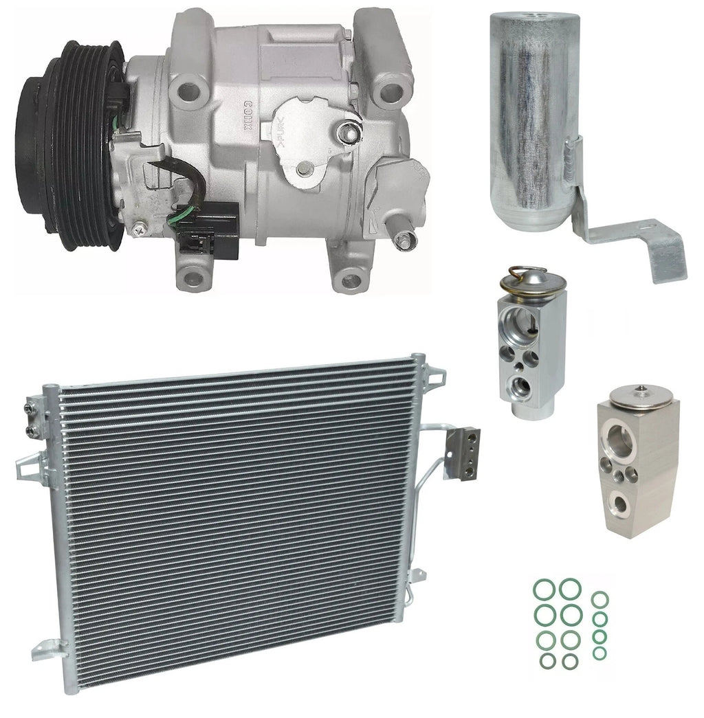 AC Compressor Kit With Condenser for Volkswagen Routan 3.6L (2011–2016)