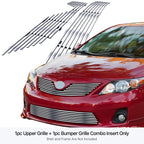 Stainless Chrome Billet Grille Insert for Toyota Corolla (2011-2013)