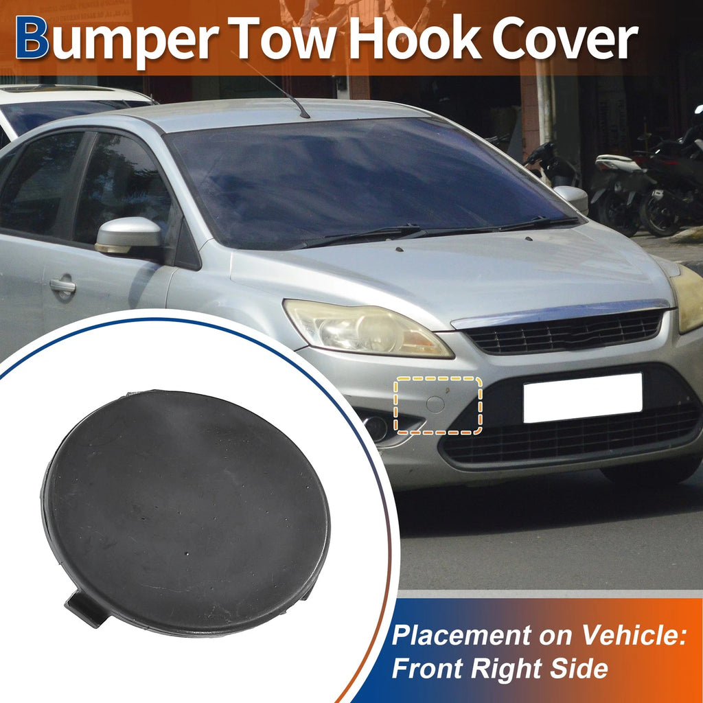 Tow Hook Cover for Ford Focus MK2 (2007–2011) No. 1521645 Unpainted