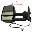Power Heated LED Tow Mirrors for Chevy Silverado 1500/2500/HD/3500 (2003-2006)