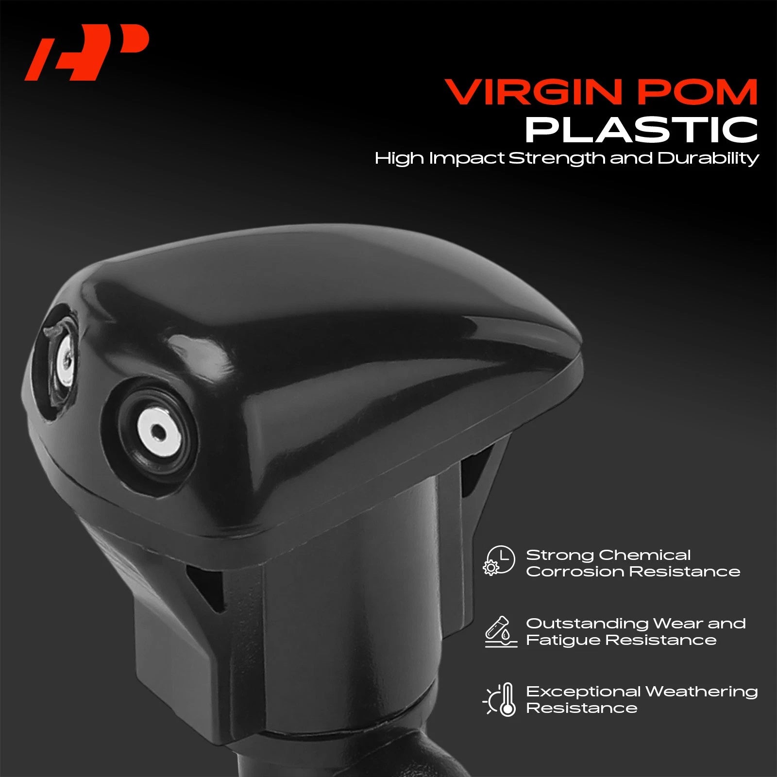 Front Windshield Washer Nozzle Jet for Toyota Camry (1987–1991; 1997–2001)