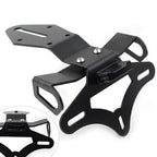 Set of 1 Black Fender Eliminator Kit License Plate Holder for Kawasaki ZX-10R (2016–2020)