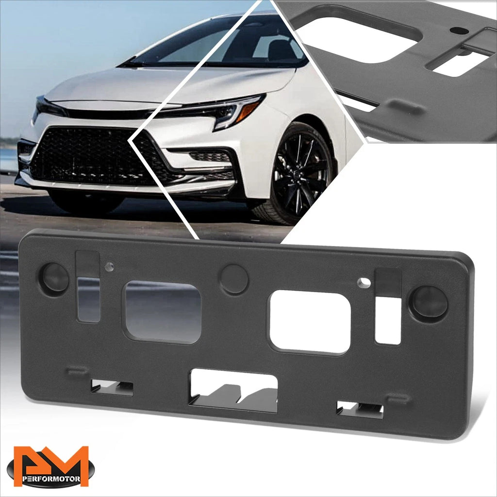 Front License Plate Mounting Bracket for Toyota Corolla SE XSE (2023–2024)