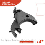 Set of 8 Front Control Arm, Ball Joint & Tie Rod End for Nissan Frontier
