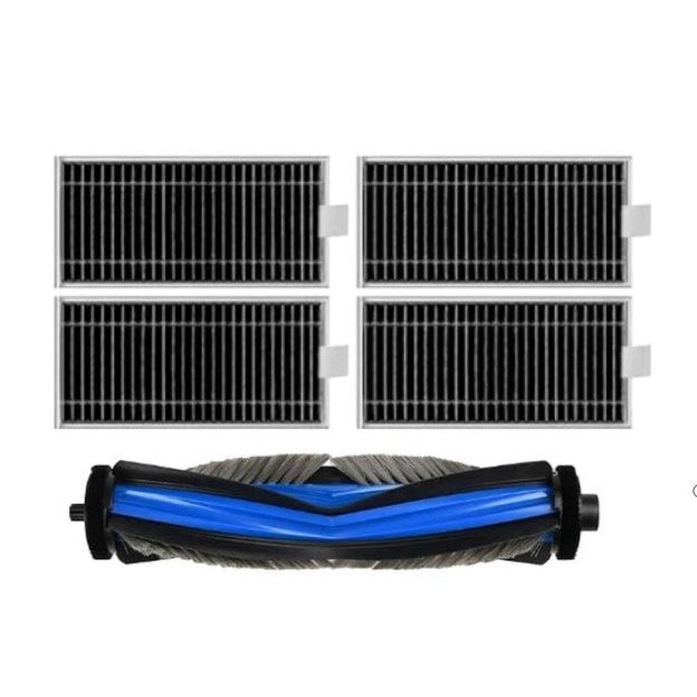 Main Brush Set with 4 HEPA Filters for Ecovacs X11 (Compatible)
