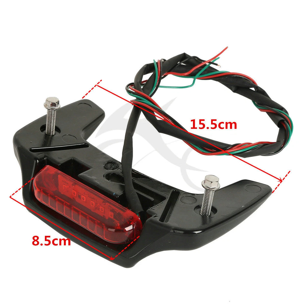 Saddlebag Brake Turn Tail Light Spoilers for Harley Electra Glide (1997–2013)