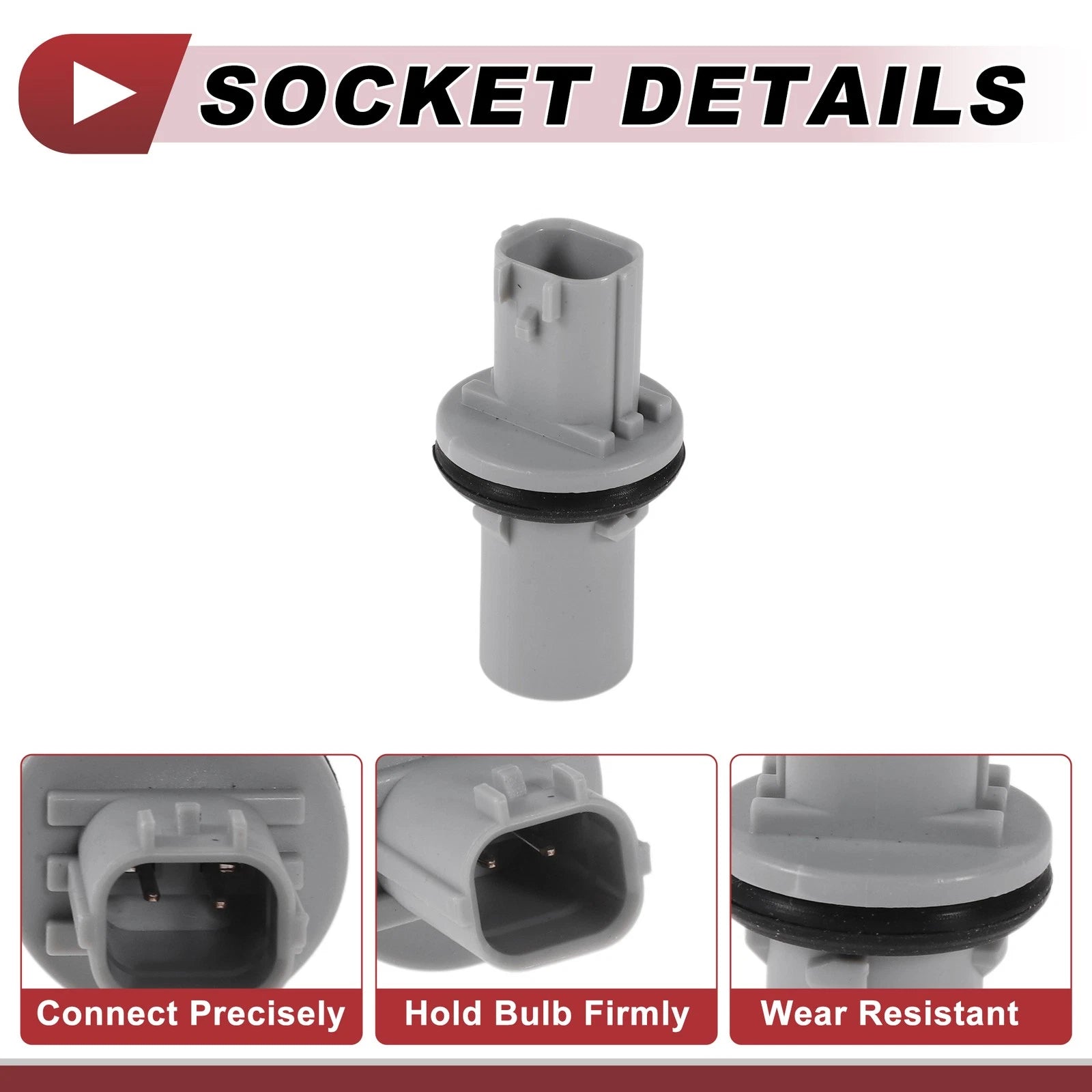 Headlight Side Marker Light Socket for Honda Accord (2008–2012) No. 33305-S5A-003