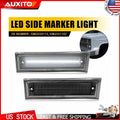 Set of 2 LED Front Side Marker Lights for GMC Jimmy Chevrolet Suburban (1981–1991)