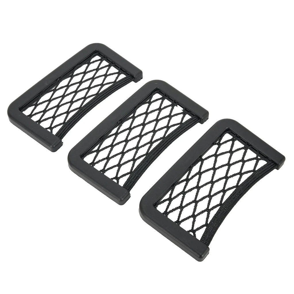Net Pocket Organizer for Car Seat Black Storage Mesh Sundries