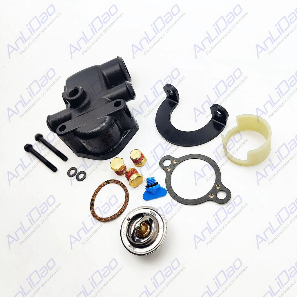 Thermostat Housing Assembly for Mercury 4.3 5.0 5.7L (Replaces 863457A2, 13630)