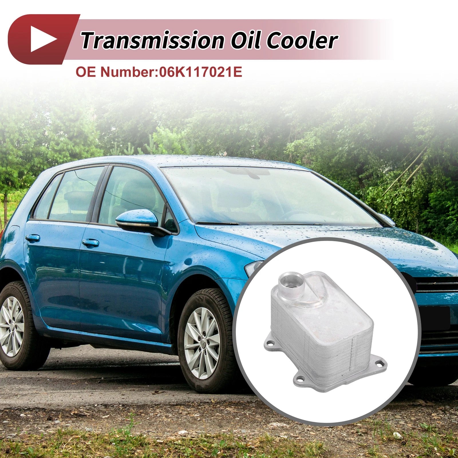 Engine Oil Cooler for Volkswagen Golf (2015–2017) No. 06K117021E