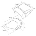 Driver Passenger Seat for Indian Roadmaster Chieftain Dark Horse (2016–2024)