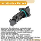 Mass Air Flow Sensor No. 37980RBDE01 for Honda Accord 2.2i CTDI (2004–2008)