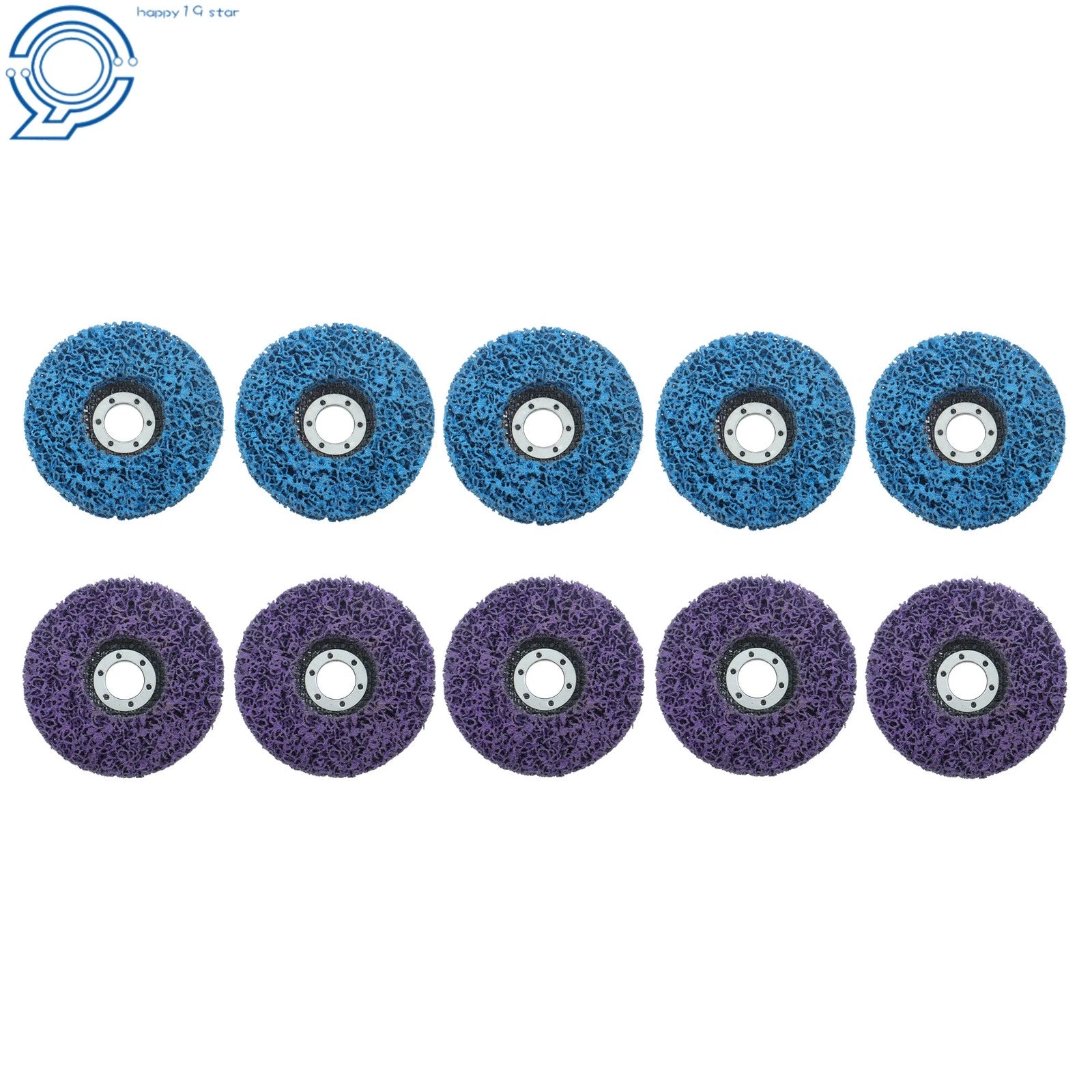10 Pack Stripping Wheel for Angle Grinder (4-1/2" x 7/8")