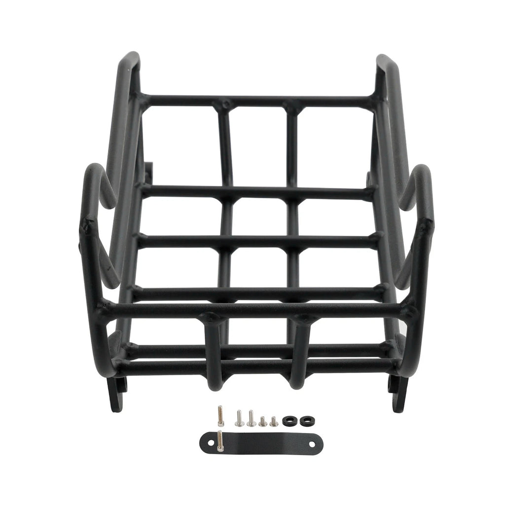 Black Center Rack Carrier Basket for Honda CC110 Cross Cub 110 (2023–2024)