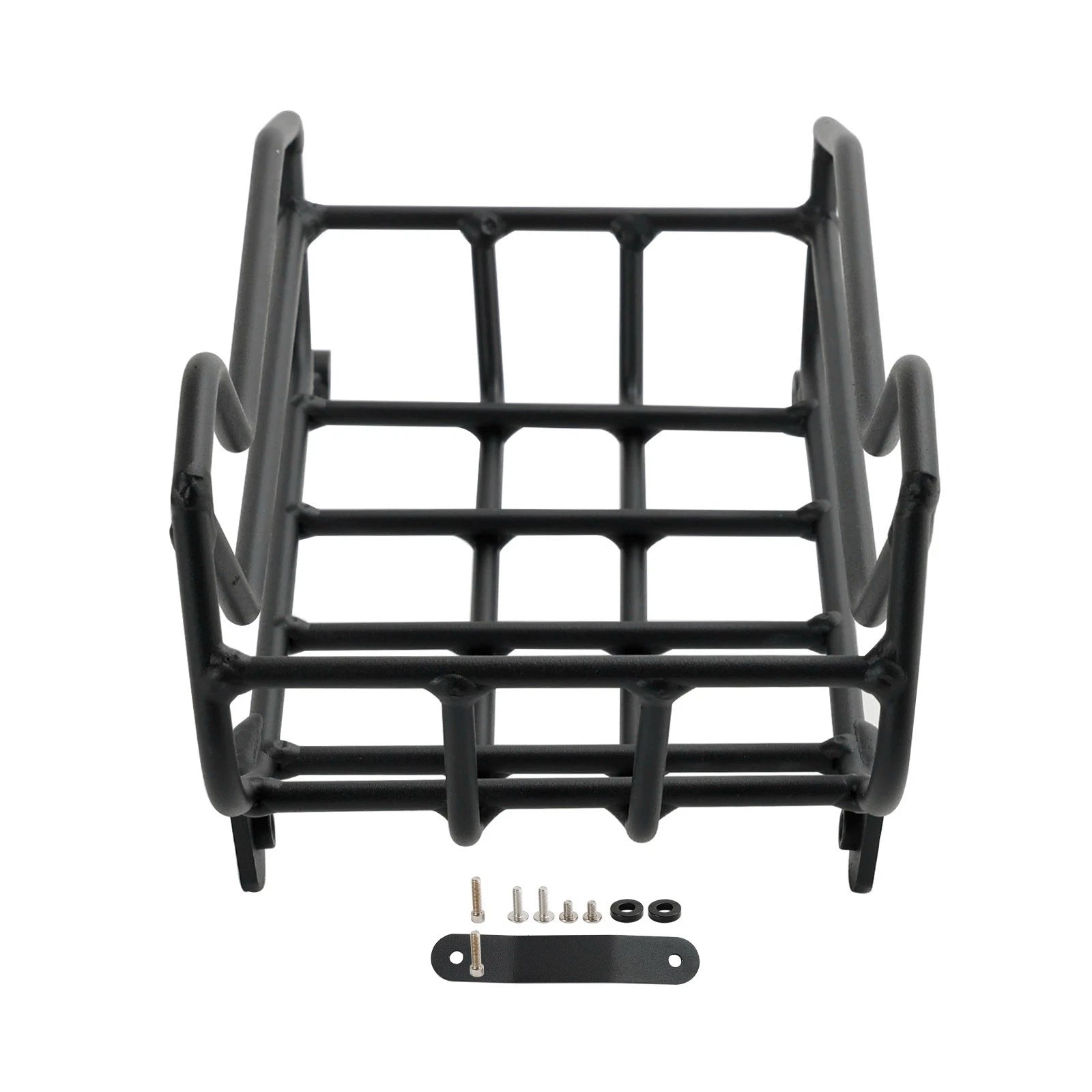 Black Center Rack Carrier Basket for Honda CC110 Cross Cub 110 (2023–2024)