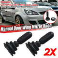 Door Wing Adjuster Knob Mirror 2 x for Ford Fiesta