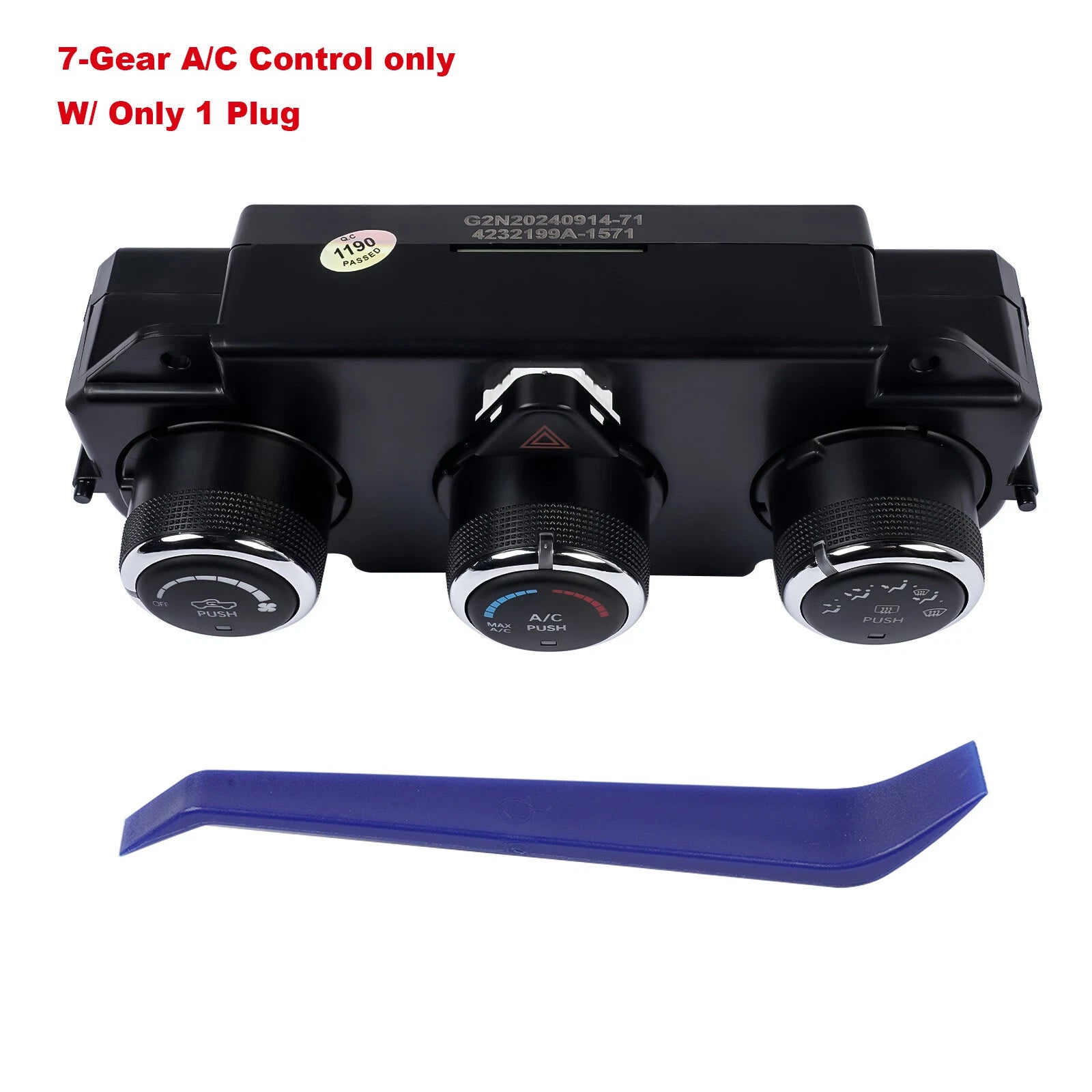 A/C Climate Control Unit for Dodge Ram 1500 2500 3500 (2013–2018) 68268189AA