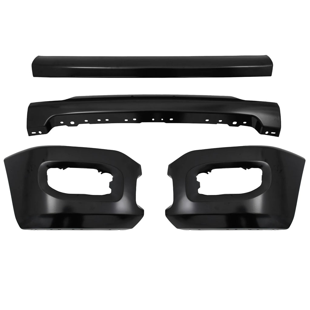 Front Bumper Face Bar for Ram 2500 3500 (2019–2024) w/ Fog Lamp Holes