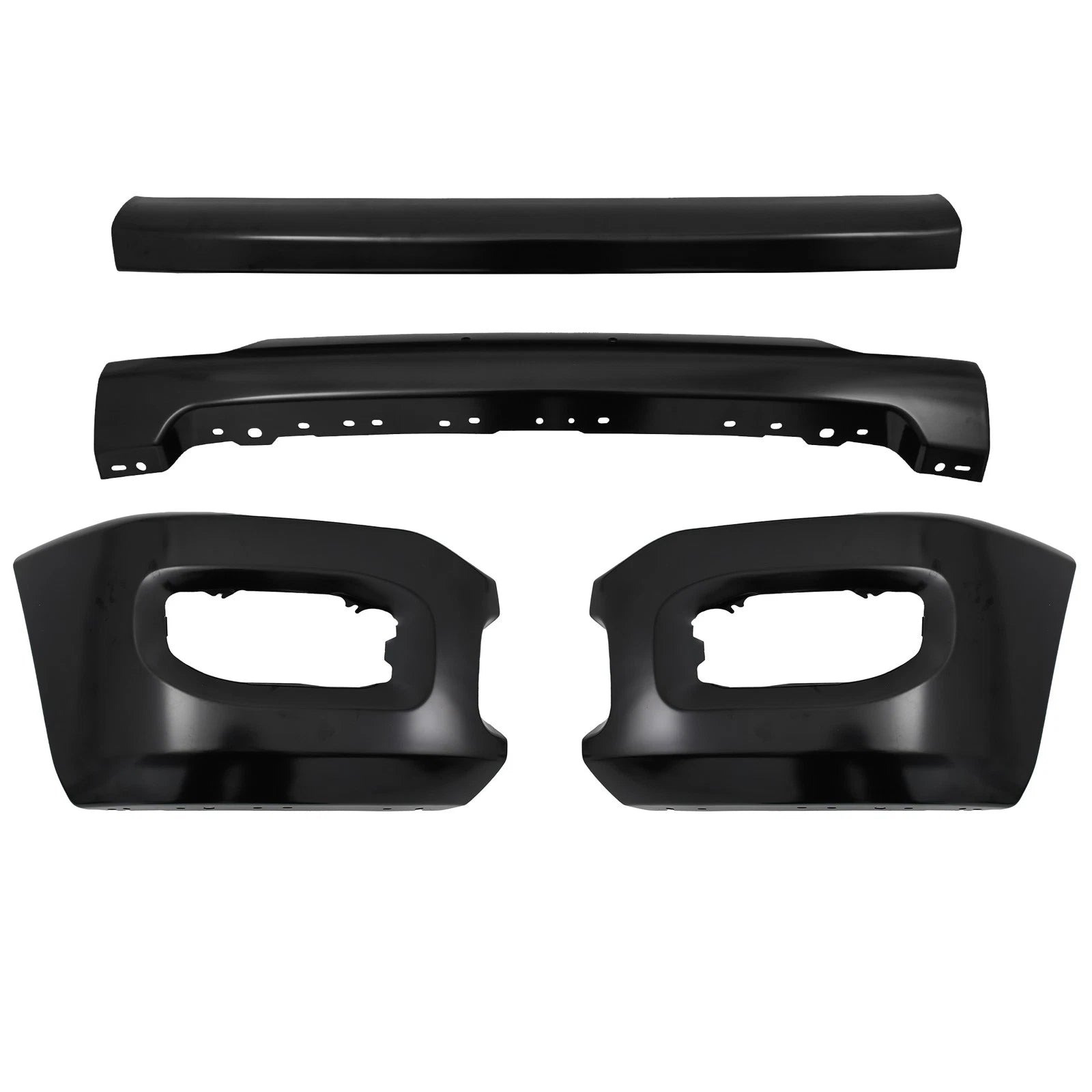 Front Bumper Face Bar for Ram 2500 3500 (2019–2024) w/ Fog Lamp Holes