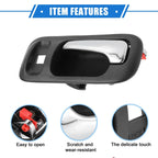 Interior Door Handle for Honda CR-V, Odyssey, Gray (1997-2001)