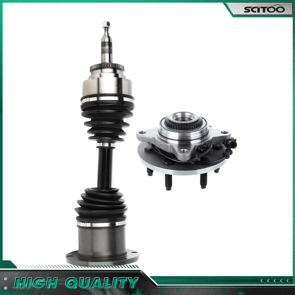 Front Wheel Hub Bearing Assembly for Lincoln Mark LT (2006–2008) 4WD