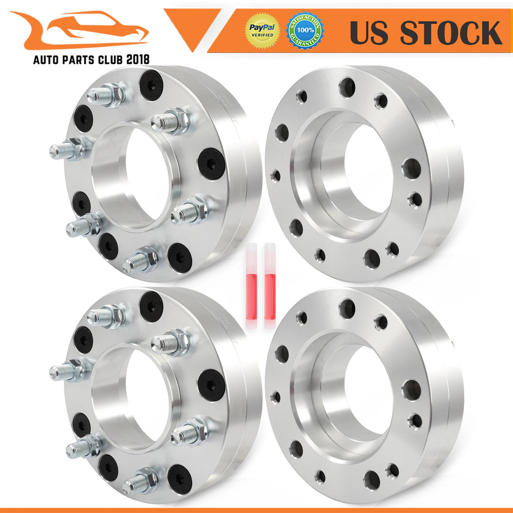 Set of 4 Wheel Adapters for Toyota Land Cruiser Sequoia Tundra (2000–2023)