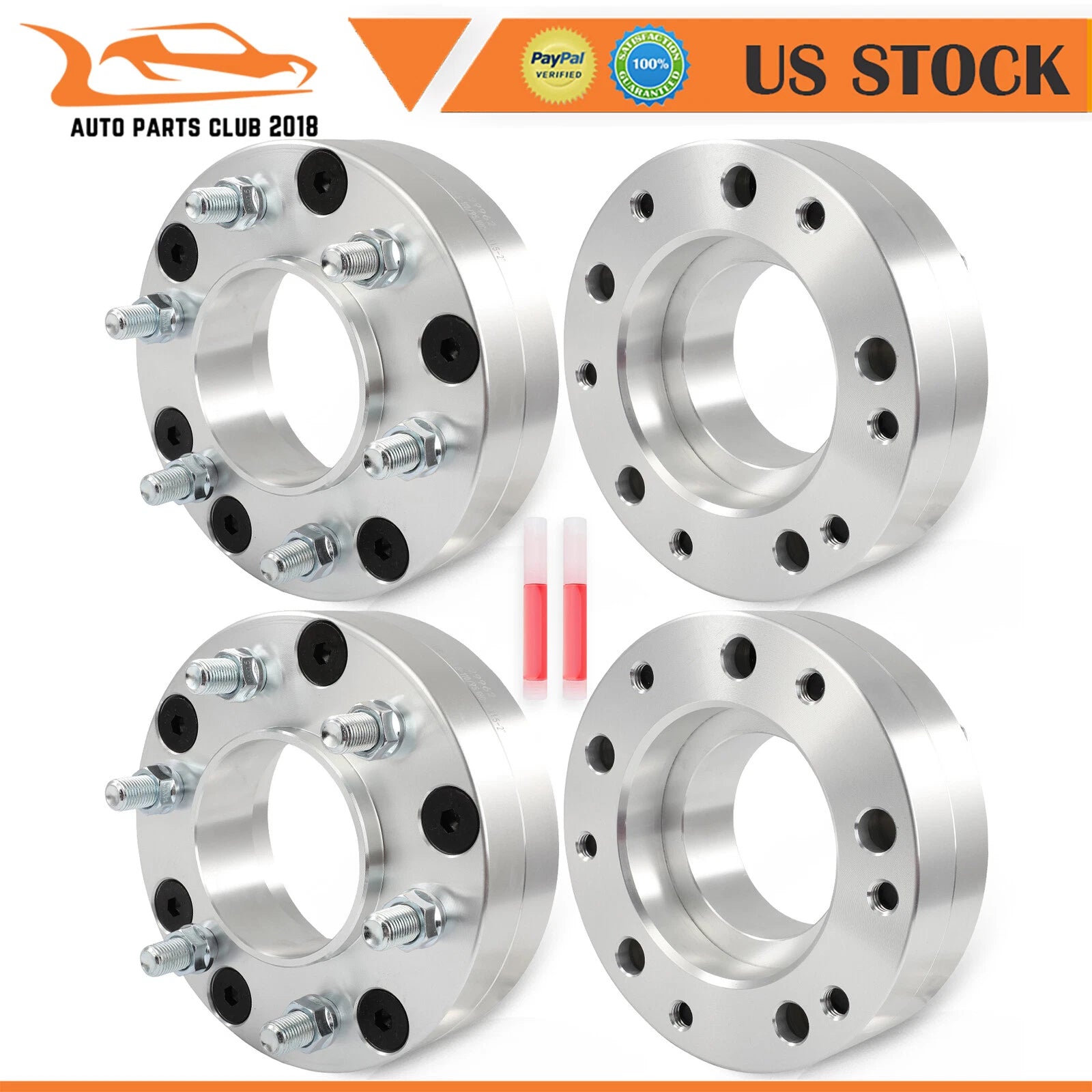 Set of 4 Wheel Adapters for Toyota Land Cruiser Sequoia Tundra (2000–2023)