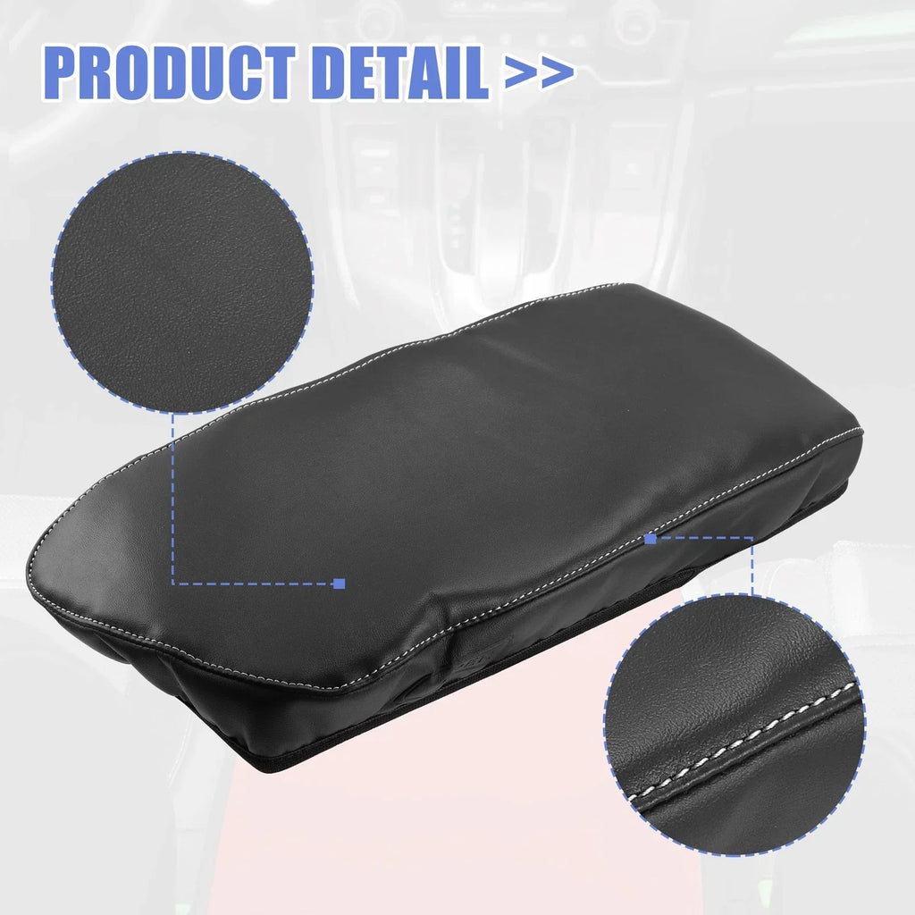 Right Driver Side Armrest Cover for Lexus NX (2021-2022) Black Leather