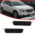 2X Smoke Lens Amber LED Front Side Marker Lights for Chrysler Pacifica (2004–2008)