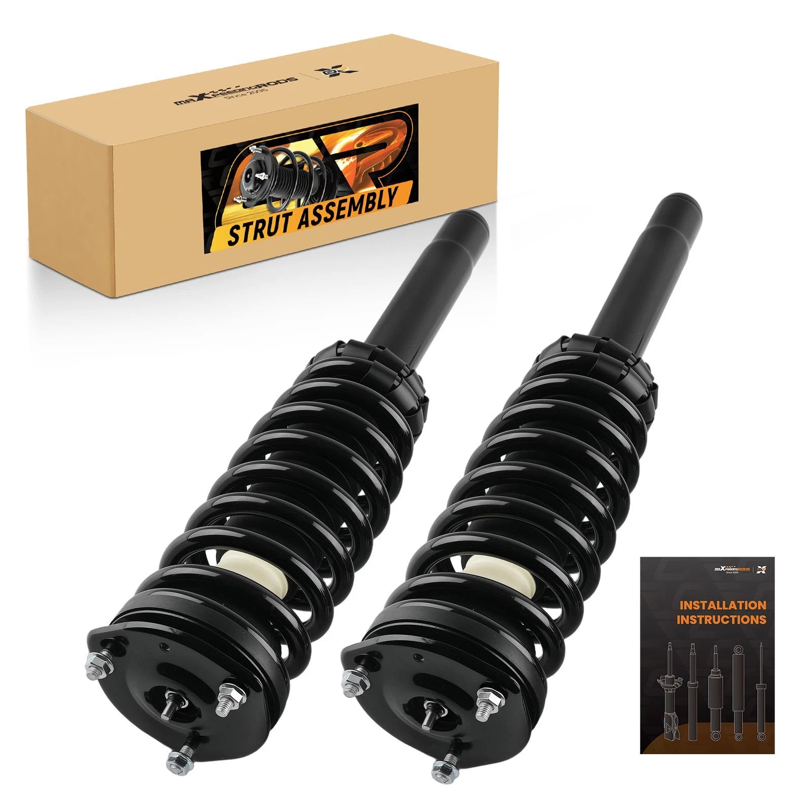 Front Strut Shock Coil Spring Assembly for Ford Fusion, Mercury Milan (2010–2012)
