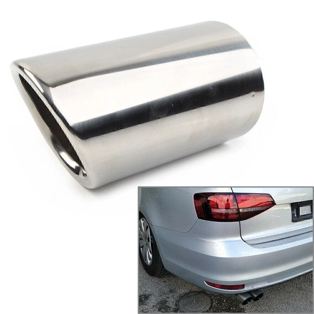 Rear Exhaust Pipe Tail Muffler Tip for VW Golf Jetta Passat (2005–2019)