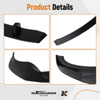 Front Lip Extension for BMW X6 G06 M Sport (2020–2023) Gloss Black Splitter