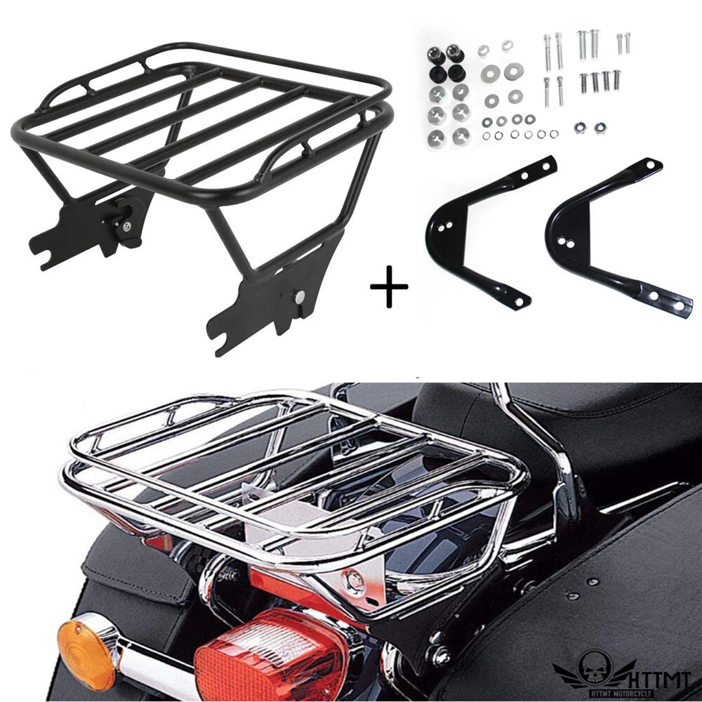 Detachable Luggage Rack Docking for Harley Touring FLHX FLTR (1997–2008)