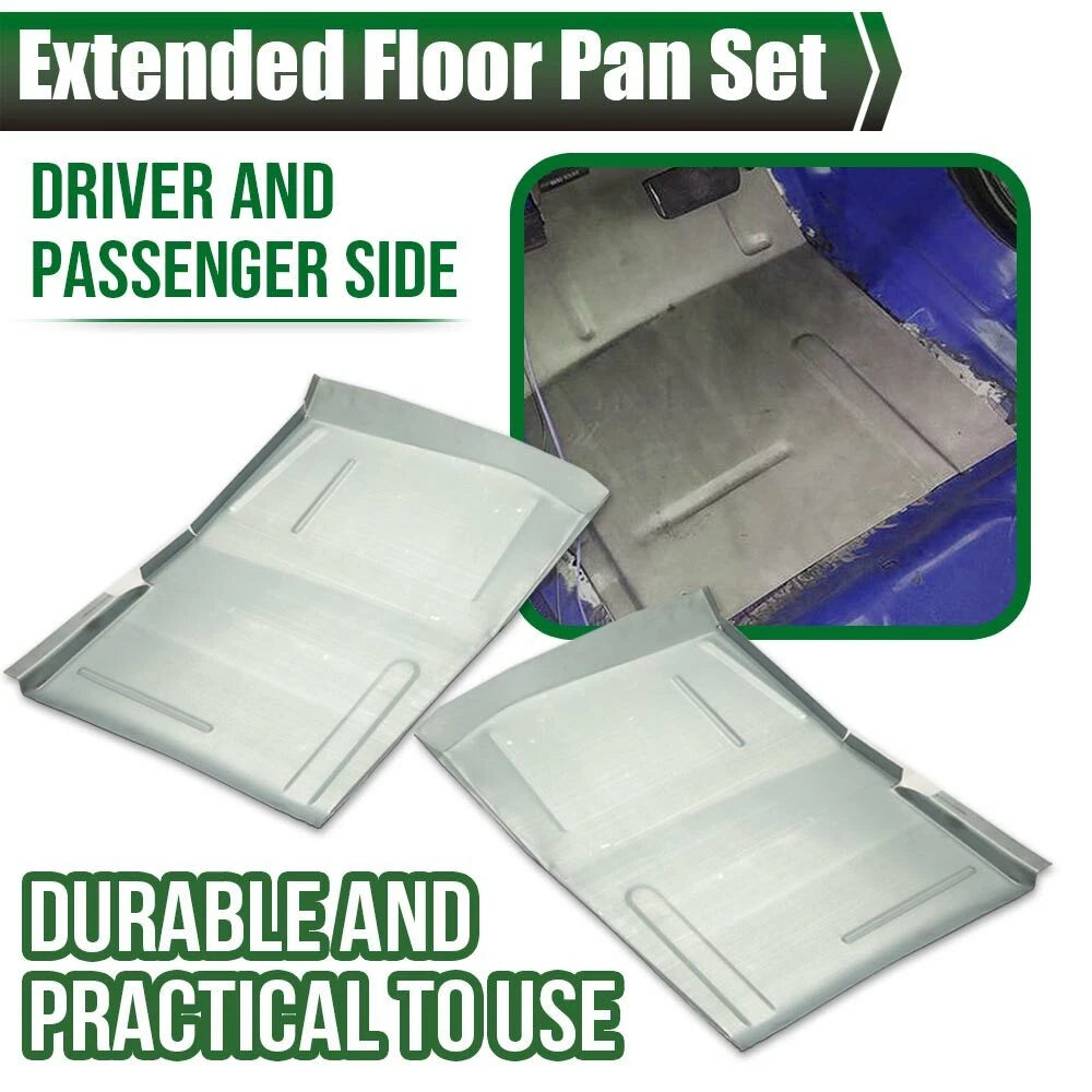 Front Floor Pan Pair for Chevy GMC Truck Blazer Jimmy Suburban (1973–1987)