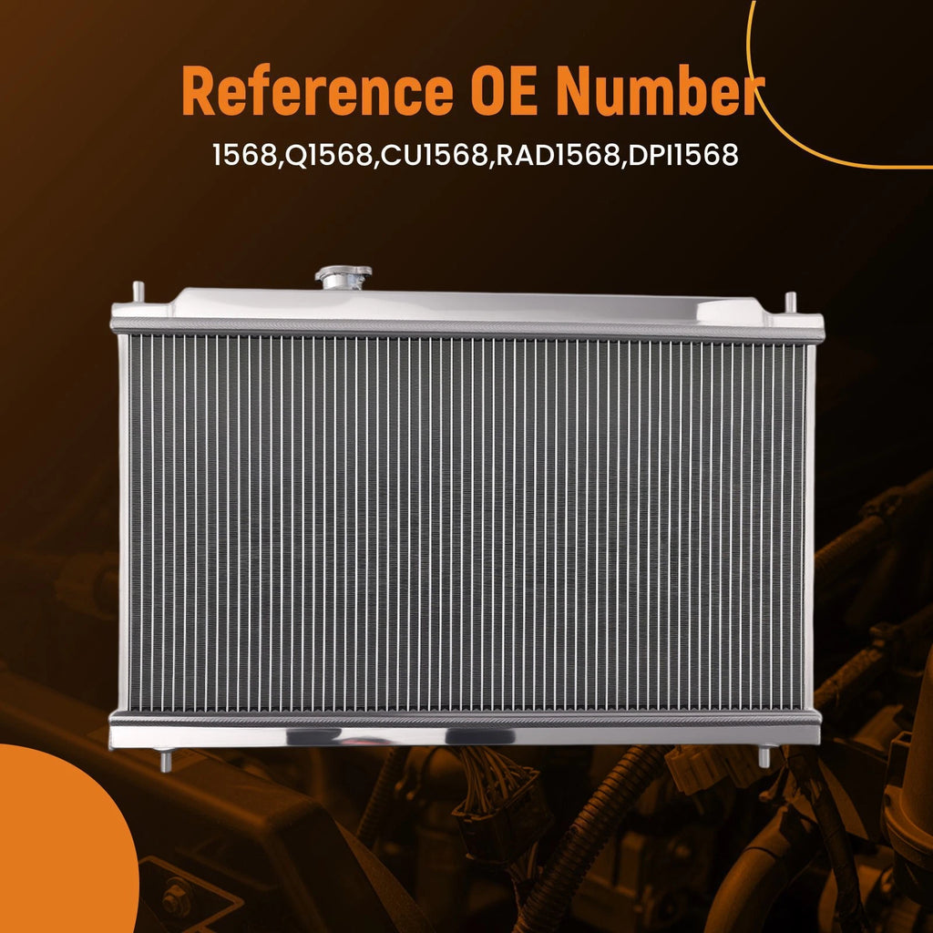 2 Row Aluminum Engine Radiator for Acura Integra (1994–2001) 1834cc 1797cc