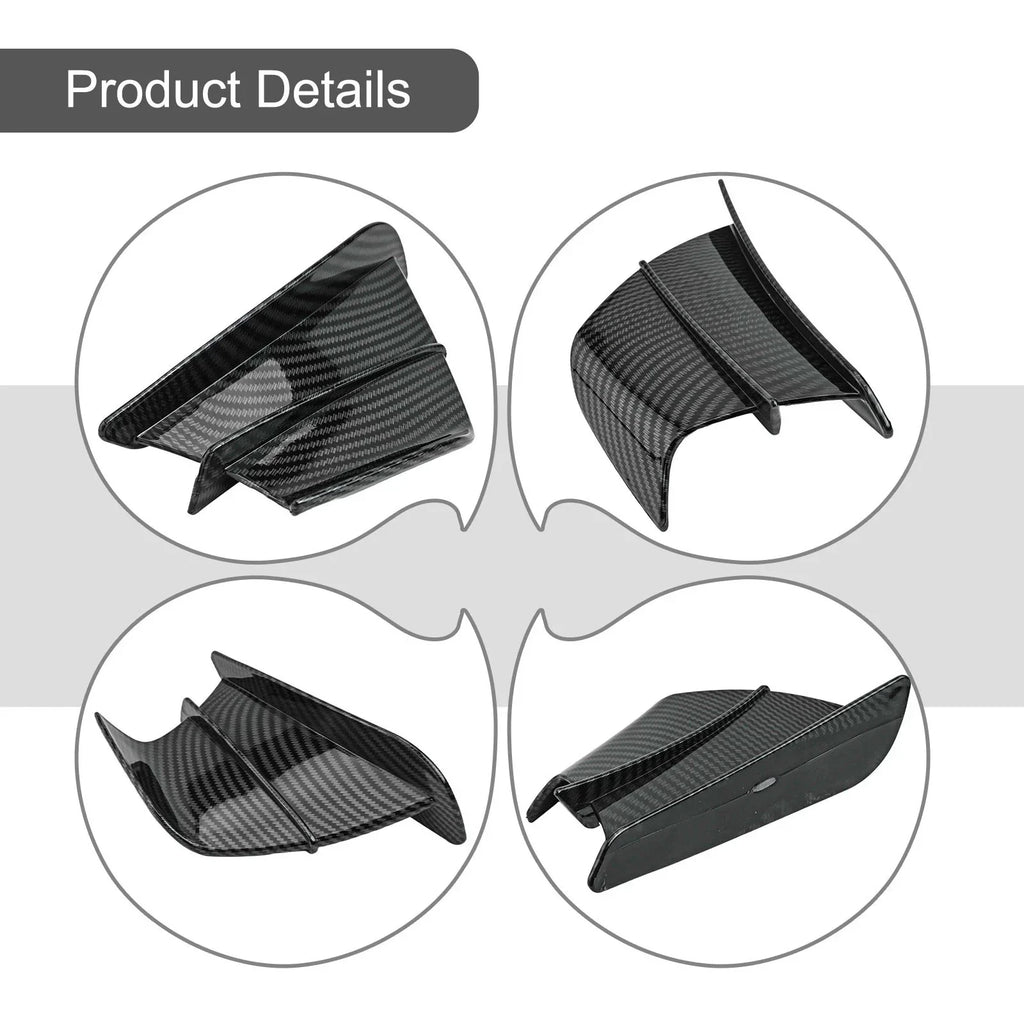 Aerodynamic Wings 2x for Yamaha Suzuki Kawasaki bikes