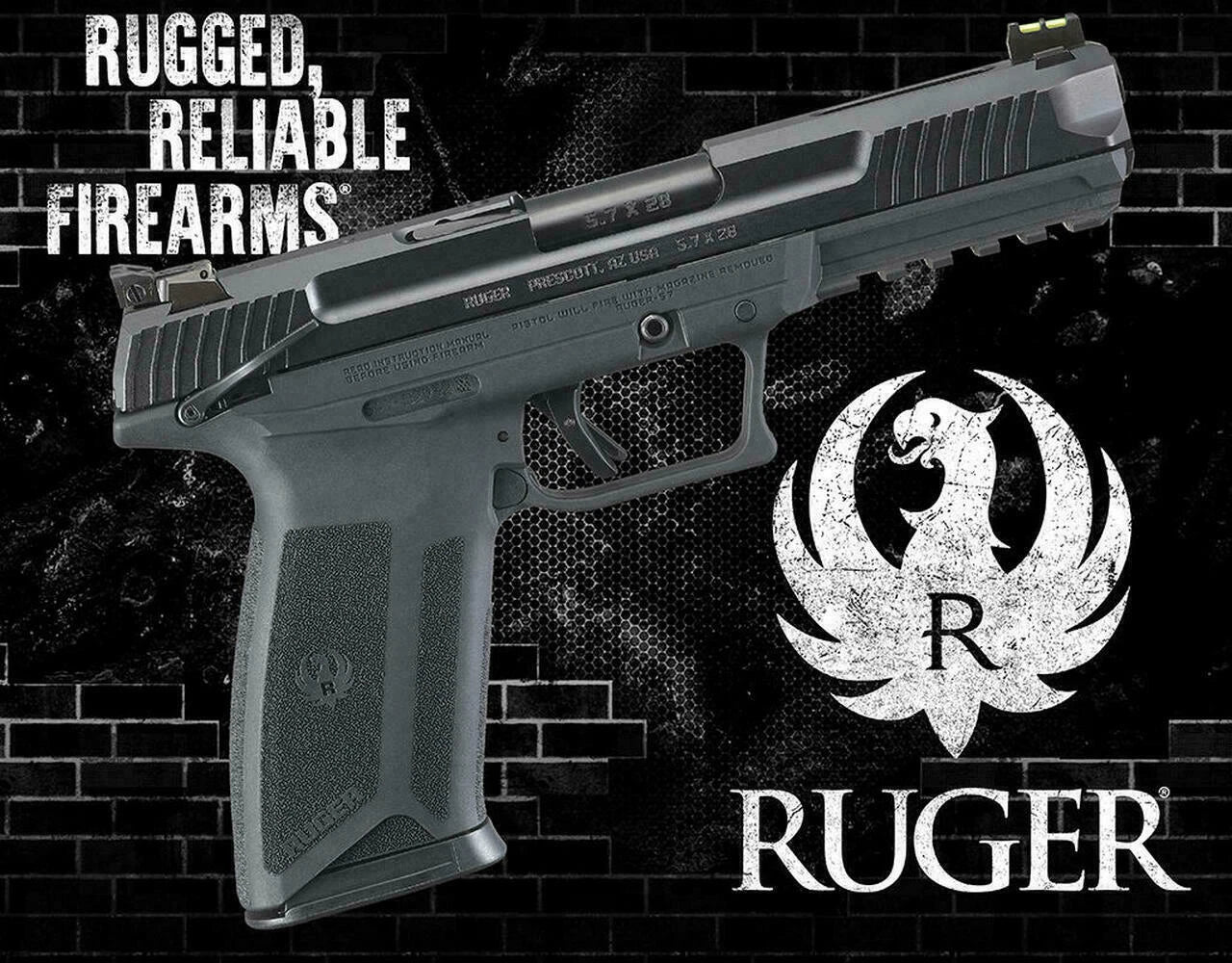Ruger Urban Wall Metal Sign 16" x 12.5" - 2545